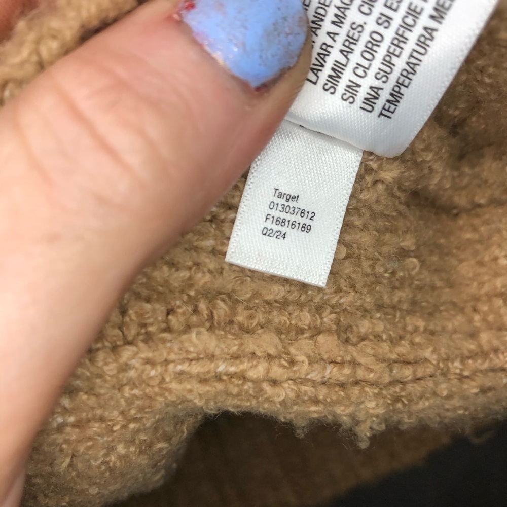 Universal thread oversized super soft turtle neck sweater in tan size large - Picture 4 of 5